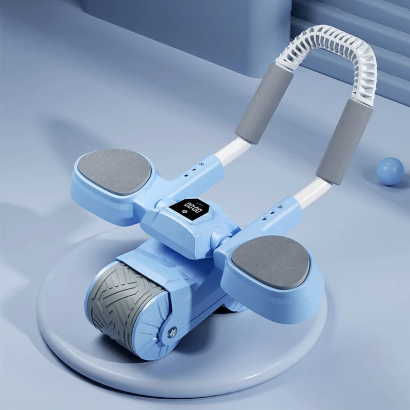 Ab Roller Wheel With Elbow Support - Öğrenilebilir Akıllı Sayma Özellikli Karın Kası
