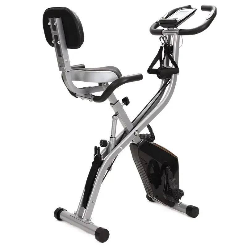 Exercise Bike Magnetic Resistance - Taşınabilir Katlanabilir Ev Tipi Spor Bisikleti