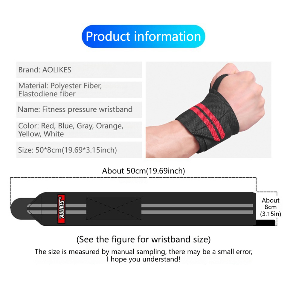 AOLIKES Fitness Bilek Sargılar - Wrist Wraps Weightlifting Support incelemesi ve fiyatı